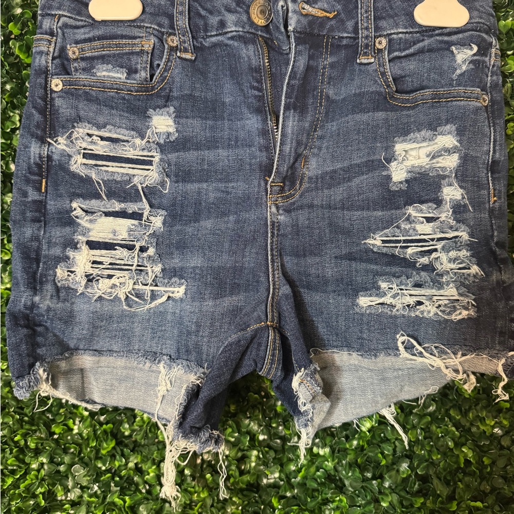 American eagle Distressed Denim Women Shorts
